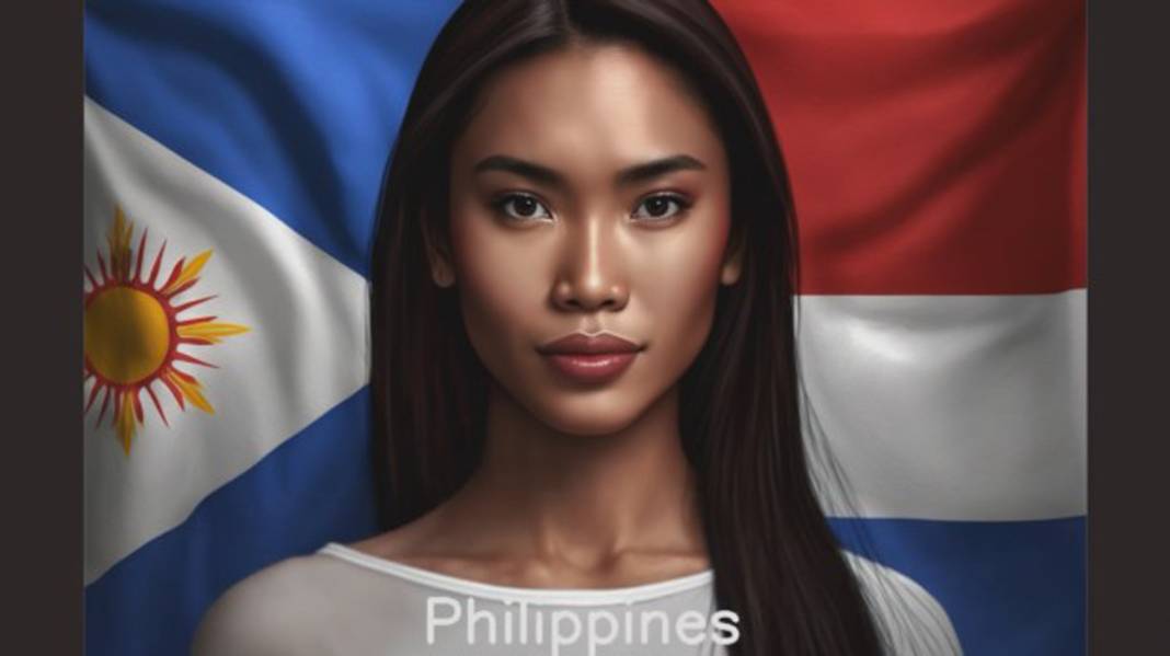 Yapay zekaya "Ülkeler güzel kadınlar olsaydı nasıl görünürlerdi?" diye sordular; işte sonuç! 77